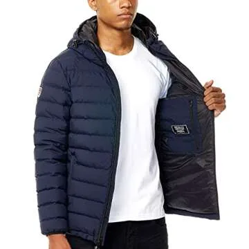 Triple F.A.T. Goose Men's Everton Puffer Jacket - Packable Down Coat