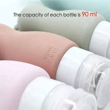 Cute Leakproof Travel Bottles for Lotions and Creams