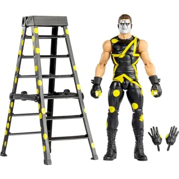 Mattel WWE Stardust Elite Collection Action Figure with Accessories, Articulation & Life-like Detail...