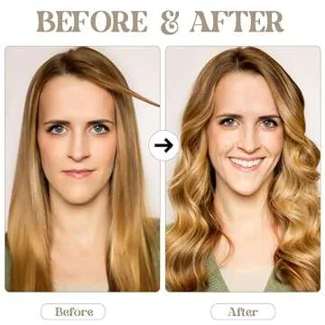 Kaiersi Satin Heatless Hair Curler 3 Pack, Soft Silk Heatless Curling Hair Rollers with Cap, No Heat Curling Headband for Women, Gold (6 Pcs)