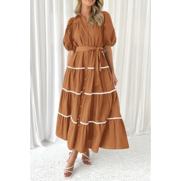 Stylish PRETTYGARDEN Women's Maxi Dress for Summer