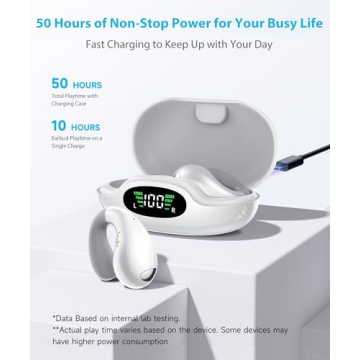 Boytond Ultra Open-Ear Earbuds - Wireless Bluetooth Comfort