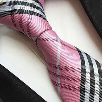 MENDENG Mens Ties - Elegant Silk Ties for Any Occasion