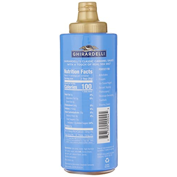 Ghirardelli Sea Salt Caramel Sauce - Deliciously Sweet