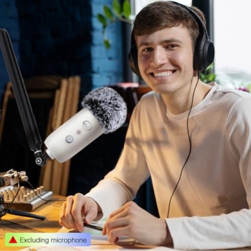 SUNMON Blue Yeti Microphone Windscreen Covers for Clear Sound