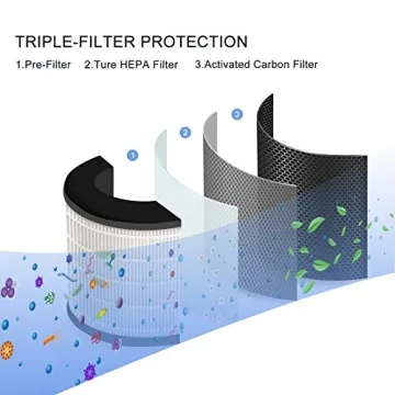 AZEUS Air Purifier H13 True HEPA Technology for Homes