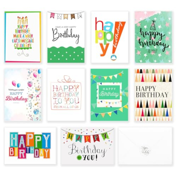 120 Happy Birthday Cards - Cheerful Messages for Everyone
