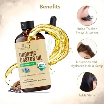 Botanic Hearth Castor Oil Organic 100% Pure Hair Growth