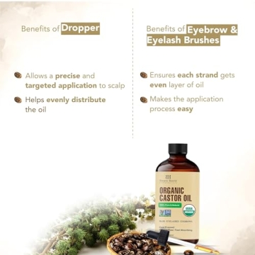 Botanic Hearth Castor Oil Organic 100% Pure Hair Growth