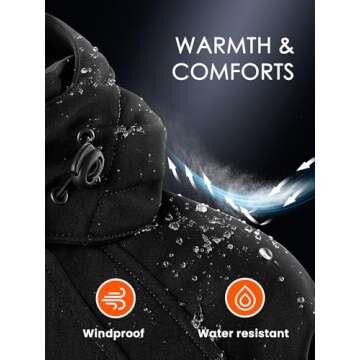 WASOTO Women's Heated Jacket with 16000mAh Battery