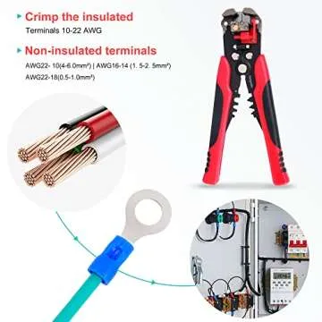 Delgada Multi-Function Wire Stripper Tool for AWG 24-10