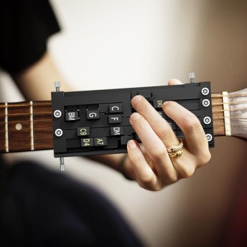 Guitar Chord Presser,New Guitar Aid Chords Trainer,Guitar Chord Trainer,Guitar Virtuoso Chord Presser,Guitar Chord Artifact,Guitar Learning Aid Tool Accessories for Beginner,Guitar Gifts
