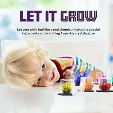 Dan&Darci Crystal Growing Kit STEM Science Fun for Kids
