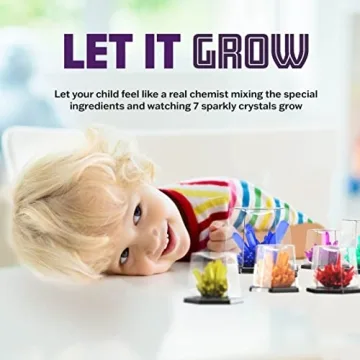 Dan&Darci Crystal Growing Kit STEM Science Fun for Kids
