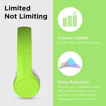 LilGadgets Connect+ Kids Headphones for Safe Sharing and Fun