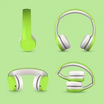 LilGadgets Connect+ Kids Headphones for Safe Sharing and Fun