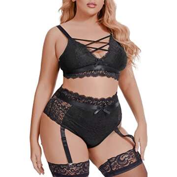 Sexy Luxe EVELUST Plus Size Lingerie for Women