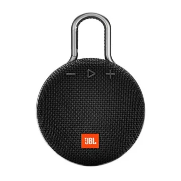 Renewed JBL Clip 3 - Black Bluetooth Speaker