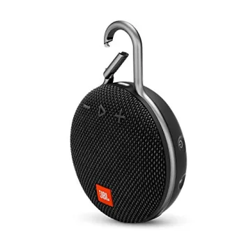 Renewed JBL Clip 3 - Black Bluetooth Speaker