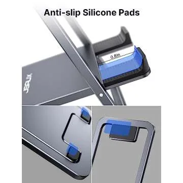 Versatile JSAUX Universal Tablet Stand - Portable & Durable