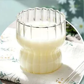 4 Piece Origami Drinking Glass Set for Stylish Cocktails