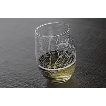 Engraved New York City Stemless Wine Glass Gift