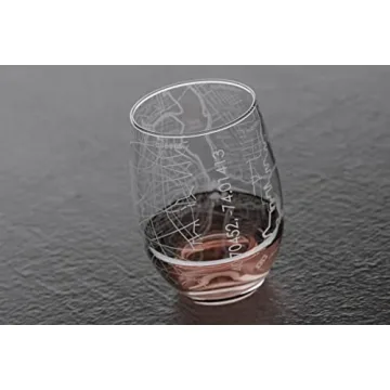 Engraved New York City Stemless Wine Glass Gift