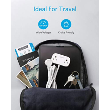 Anker PowerExtend Mini Power Strip with USB Ports