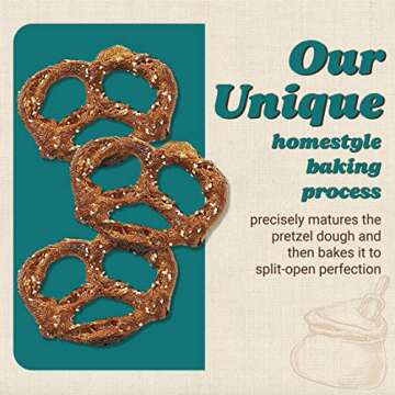Unique Snacks Original Splits Pretzels - Delicious and Healthy Snack