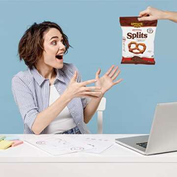 Unique Snacks Original Splits Pretzels - Delicious and Healthy Snack