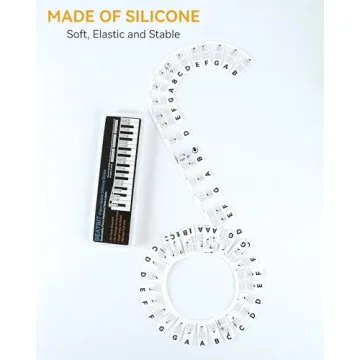 BEATBIT Piano Notes Guide for Beginners - Silicone Labels