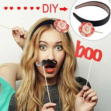 SIQUK Satin Headbands - 18 Pack Stylish Hair Accessories