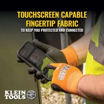 Klein Tools 60581 Cut Resistant Work Gloves with Nitrile Coating