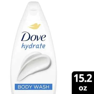 Dove Body Wash 6-Pack for Moisturized, Smooth Skin