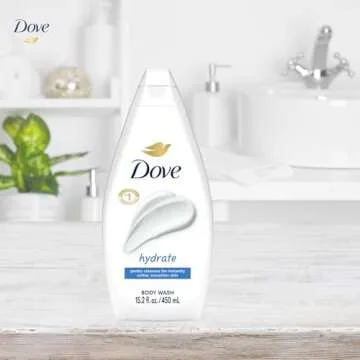 Dove Body Wash 6-Pack for Moisturized, Smooth Skin