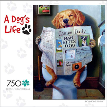 Dog Gone Funny 750 Piece Jigsaw Puzzle by Buffalo Games