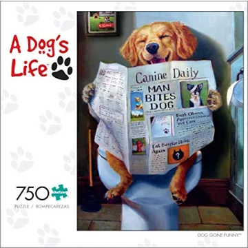 Dog Gone Funny 750 Piece Jigsaw Puzzle by Buffalo Games