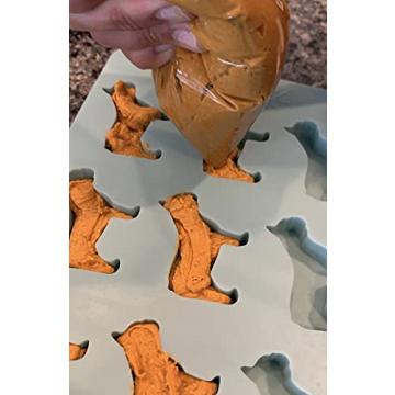 French Bulldog Ice Cube Tray BPA Free 9 Molds