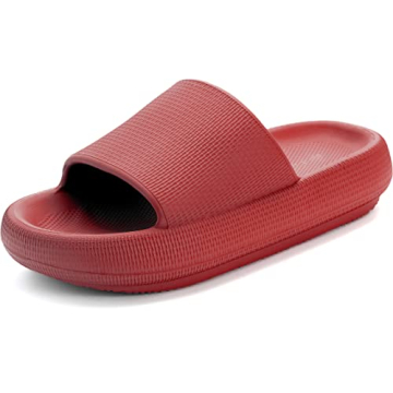 Ultimate Comfort with BRONAX Slides: Pillowed Slippers for All