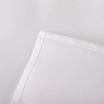 DEAYOU 36 Pack Sublimation Blank Garden Flags, DIY White Lawn Flags Polyester Banners for Outdoor, Courtyard, Party, Home, School, 12" x 18"