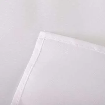 DEAYOU 36 Pack Sublimation Blank Garden Flags, DIY White Lawn Flags Polyester Banners for Outdoor, Courtyard, Party, Home, School, 12" x 18"