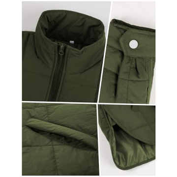 Xiaoxuemeng Women's Lightweight Quilted Puffer Jacket