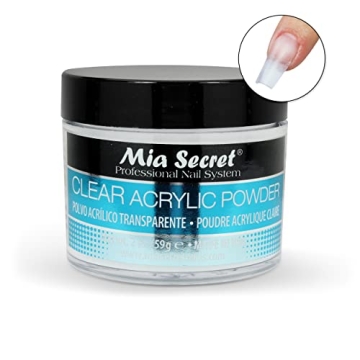 Mia Secret Clear Acrylic Powder for Professional Nails
