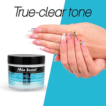 Mia Secret Clear Acrylic Powder for Professional Nails