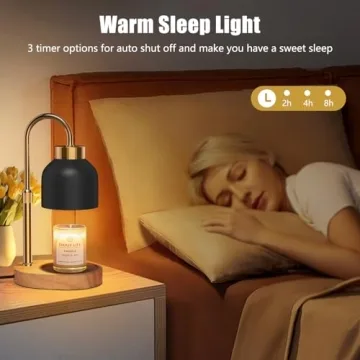 Seenlast Candle Warmer Lamp with Adjustable Timer and Height