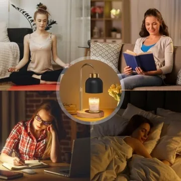 Seenlast Candle Warmer Lamp with Adjustable Timer and Height