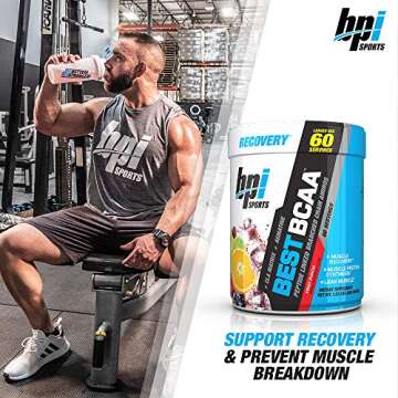 BPI Sports Best BCAA Powder for Muscle Recovery & Growth