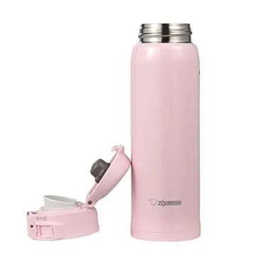 Zojirushi SM-SA48PB Stainless Steel Vacuum Insulated Mug, 1 Count (Pack of 1), Pearl Pink