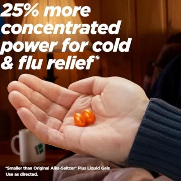 Alka-Seltzer Plus Maximum Strength Liquid Gels for Cough Relief