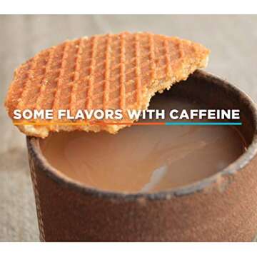GU Energy Stroopwafel Variety Pack Sports Nutrition Waffle, Caffeine Included, and Kosher Dairy, On-The-Go Energy for Any Workout, 16 Count